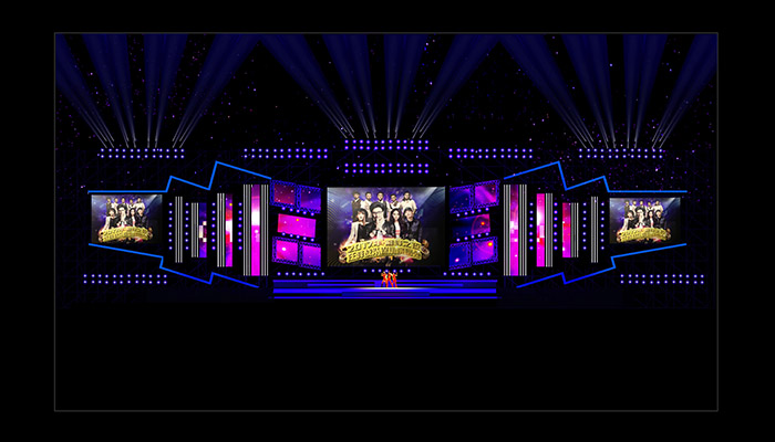 汪峰舞臺效果圖