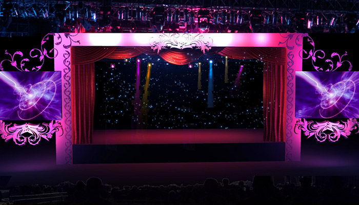 魔術(shù)舞臺效果圖